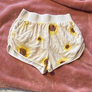 SO Cream Sunflower Comfy Shorts
